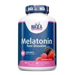 Melatonina Rápida Disolución Sabor Mezcla Frutos - 10 mg - 60 tabs