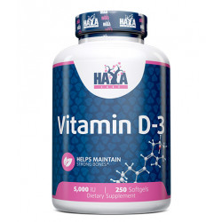 Vitamin D-3 - 5000 IU - 250 Softgels