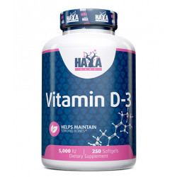 Vitamina D-3 - 5000 IU - 250 Softgels