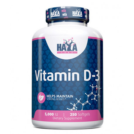 Vitamina D-3 - 5000 IU - 250 Softgels