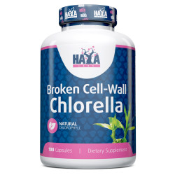 Broken Cell Wall Chlorella 500mg. - 100 Caps.