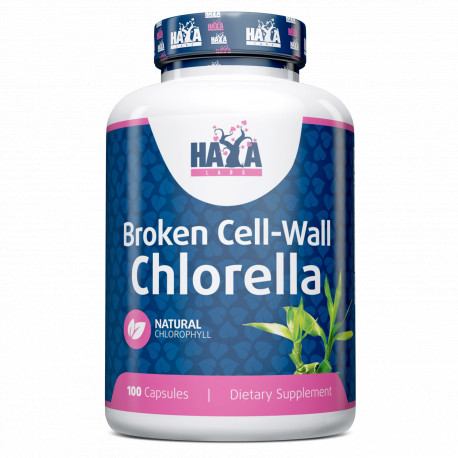 Broken Cell Wall Chlorella 500mg. - 100 Caps.