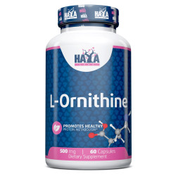 L-Ornithine 500 mg - 60 Caps.