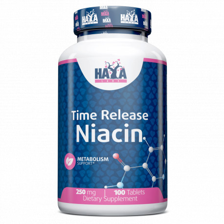 Niacin - Time Release - 250mg - 100 Tabs.