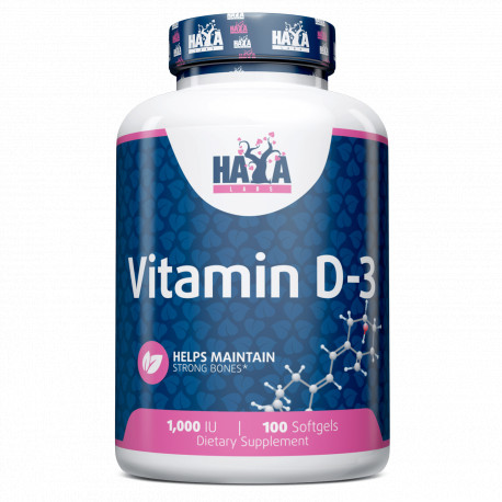 Vitamin D-3 - 1000 IU - 100 Softgel