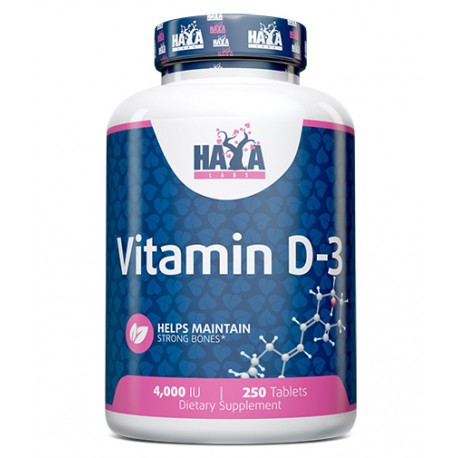  Vitamina D-3 4000 IU - 250 Tabs